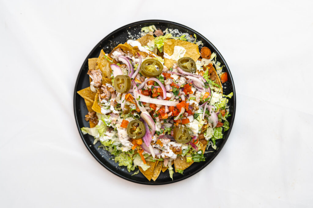 Nachos de chicharron