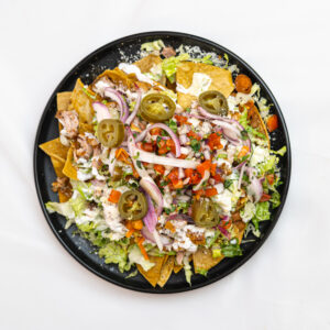 Nachos de chicharron